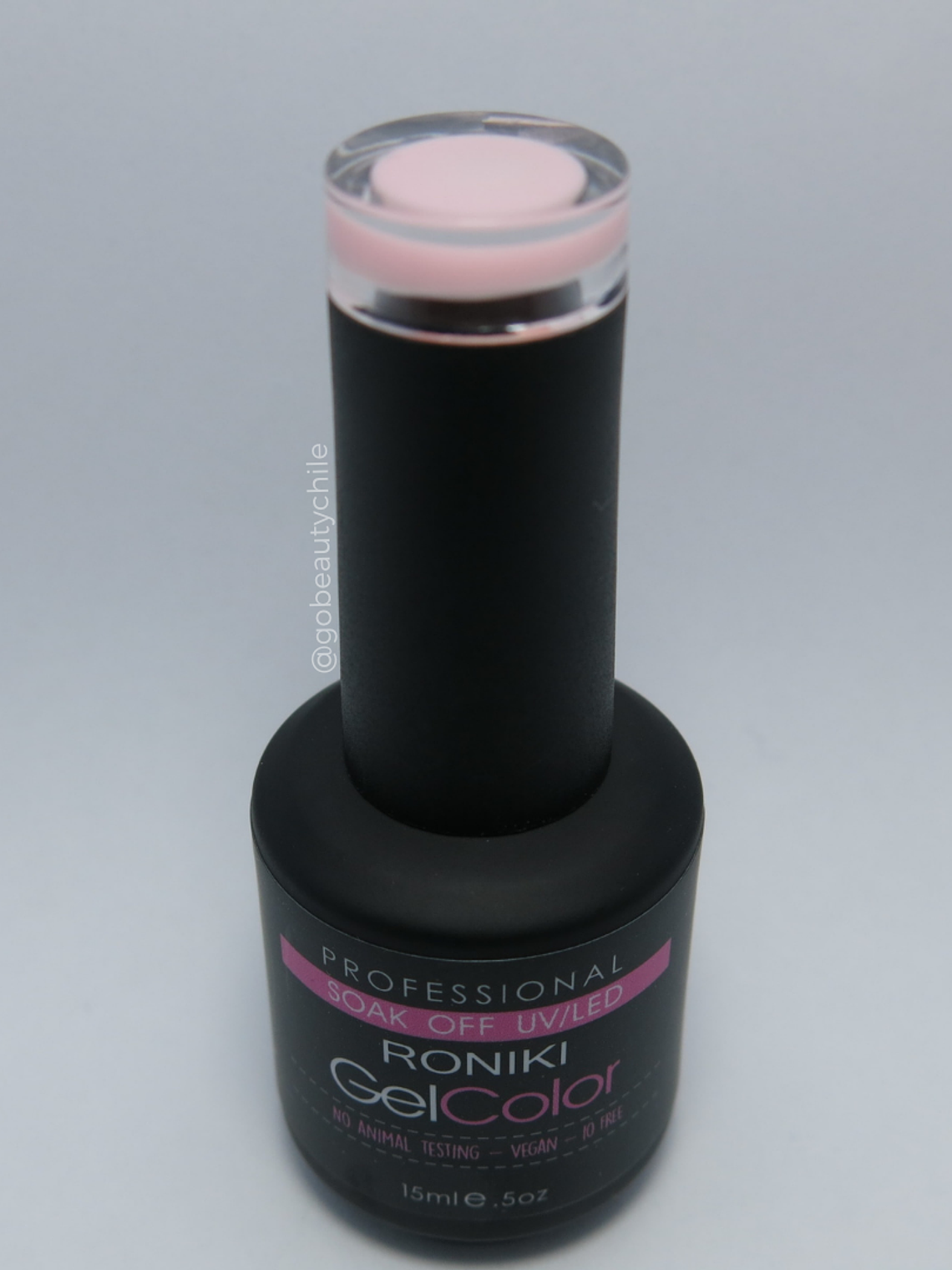 ICE TEA 7 (ROSADO CLARO PASTEL SEMI TRASLUCIDO LECHOSO) - RONIKI ESMALTE PERMANENTE PROFESIONAL 4