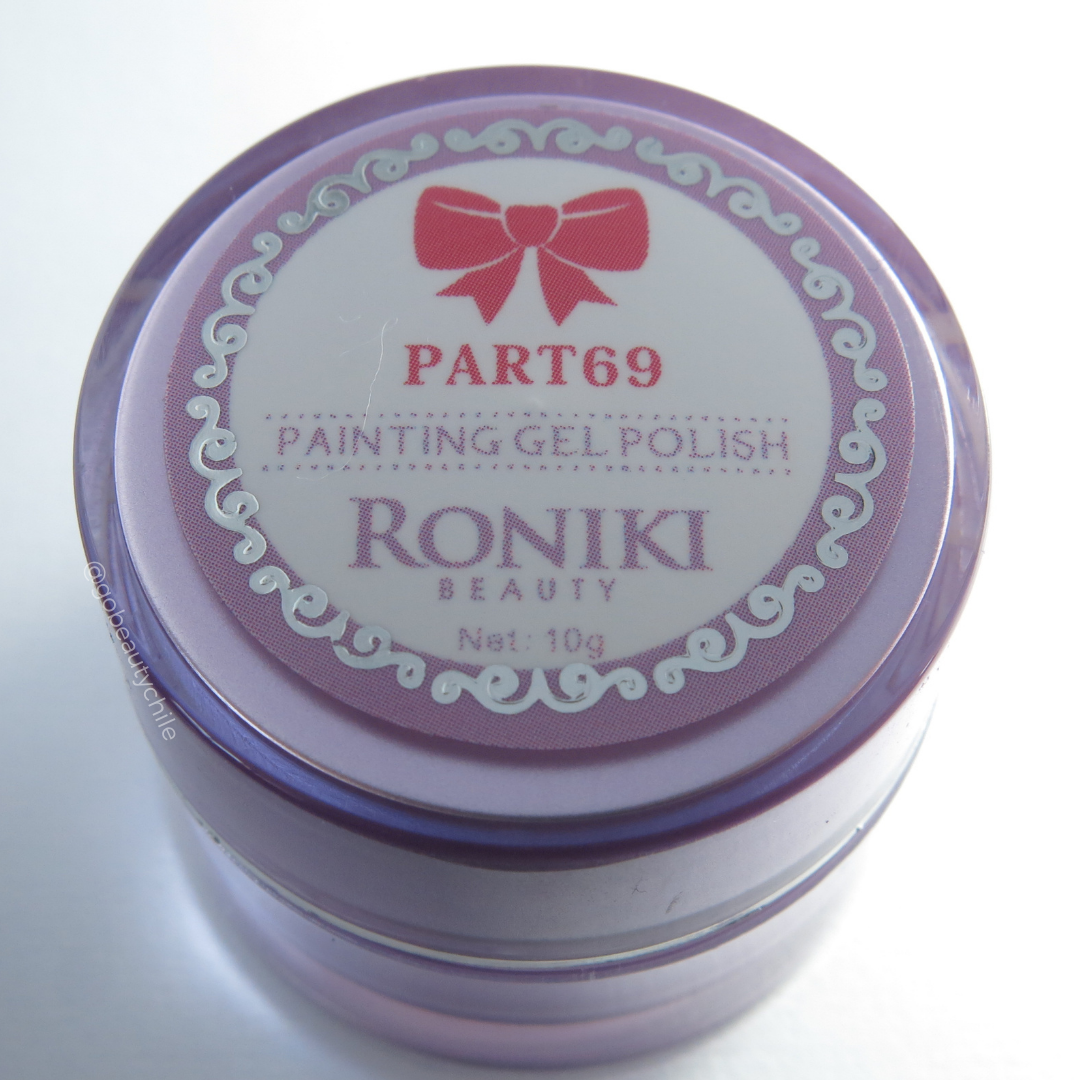 PAINTING GEL 69 (CORAL) - RONIKI GEL PAINT PROFESIONAL