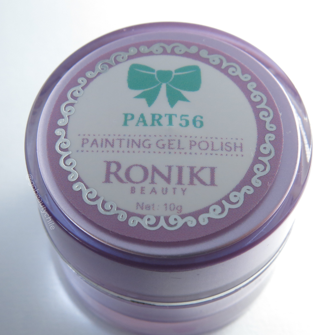 PAINTING GEL 56 (TURQUESA) - RONIKI GEL PAINT PROFESIONAL