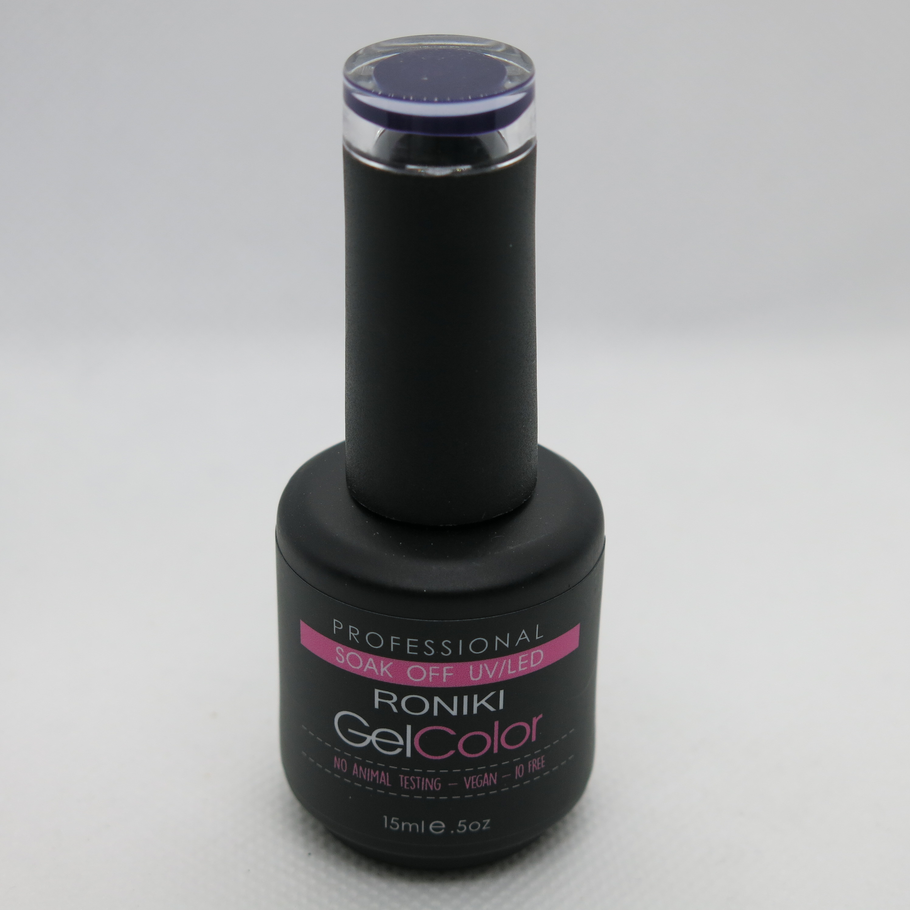 PURPLE FLOWER 1 (MORADO OSCURO) - RONIKI ESMALTE PERMANENTE PROFESIONAL