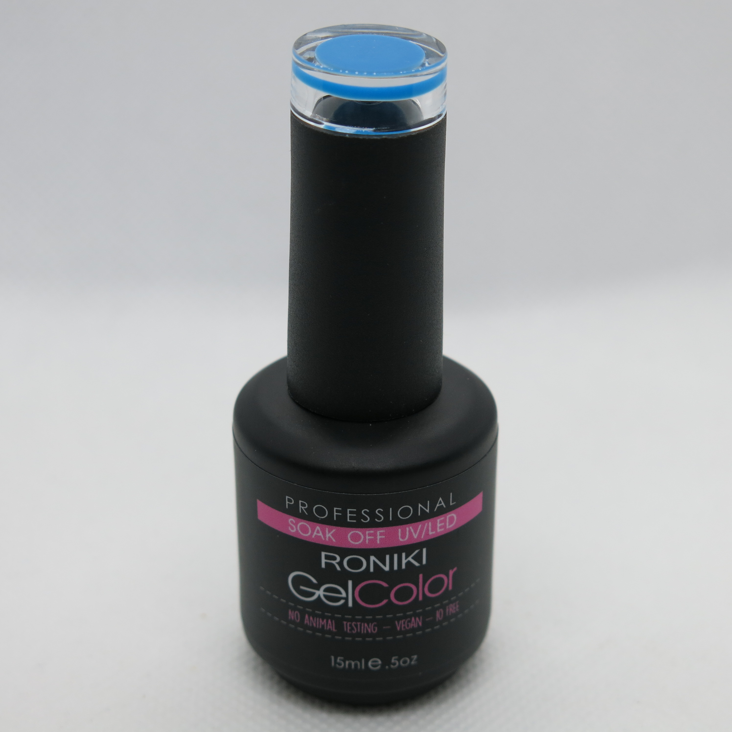 FLUORESCENSE COLORS 12 (CELESTE FLUOR NEON) - RONIKI ESMALTE PERMANENTE PROFESIONAL