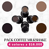 PACK COLECCION COFFEE MILKSHAKE (PROMO EDICION LIMITADA 4 COLORES)