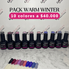 PACK COLECCION WARM WINTER (PROMO EDICION LIMITADA 10 COLORES)