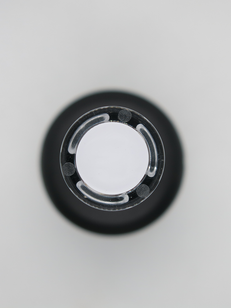 PRODUCTO OUTLET TRANSPARENT RED KE12 (BLANCO TIZA, LEVE TONO LILA) - RONIKI ESMALTE PERMANENTE PROFESIONAL 2