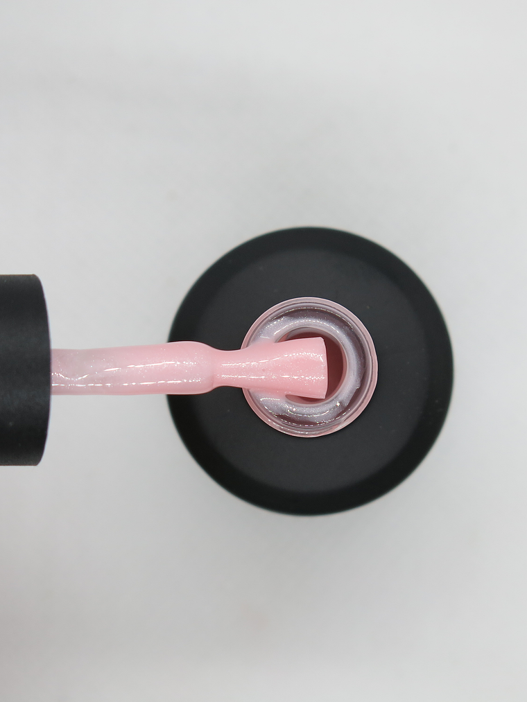 PRODUCTO OUTLET TRANSPARENT RED RE110 (ROSADO PÁLIDO SEMI TRASLÚCIDO CON MICROGLITTER) - RONIKI ESMALTE PERMANENTE PROFESIONAL 1