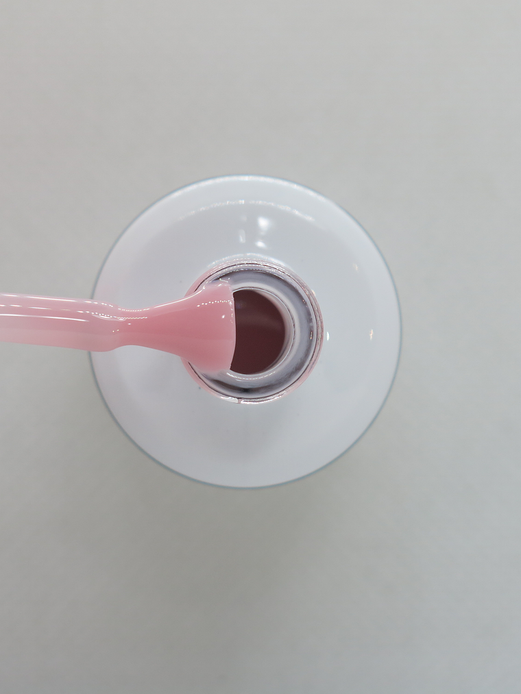 PRODUCTO OUTLET BASE DJ17 RUBBER COLOR 4 (CONSISTENCIA ESPESA - ROSADO CLARO) - RONIKI BASE COAT PERMANENTE PROFESIONAL 1