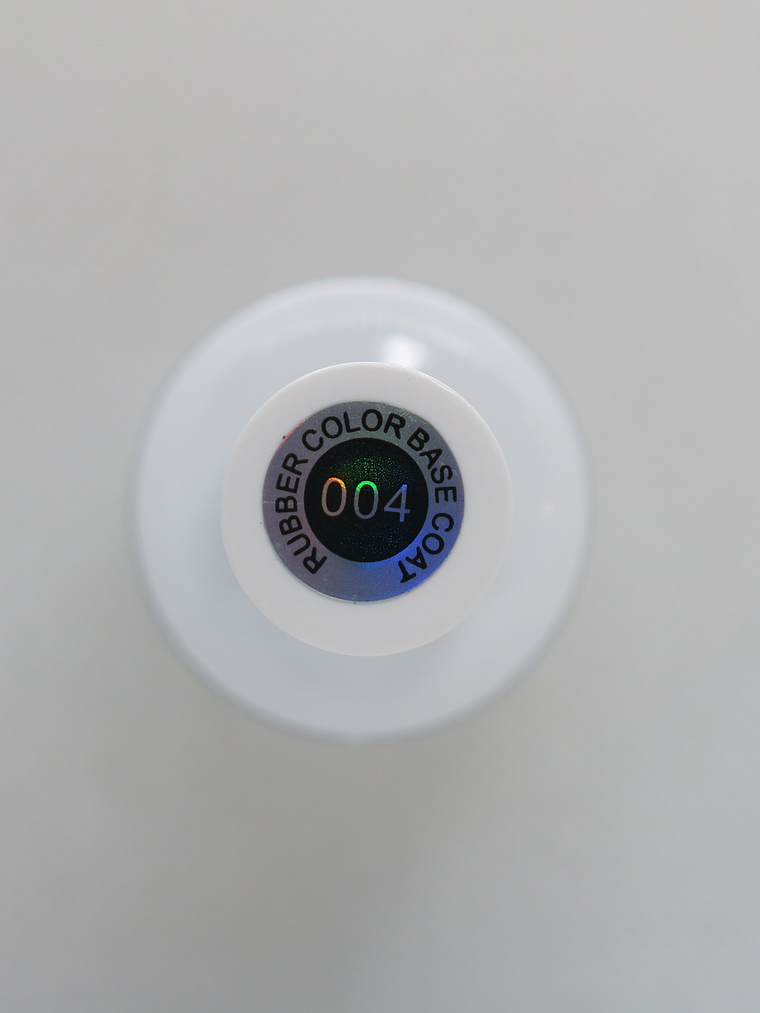 PRODUCTO OUTLET BASE DJ17 RUBBER COLOR 4 (CONSISTENCIA ESPESA - ROSADO CLARO) - RONIKI BASE COAT PERMANENTE PROFESIONAL 3