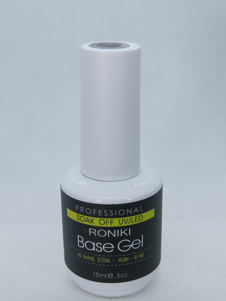 PRODUCTO OUTLET BASE DJ17 RUBBER COLOR 4 (CONSISTENCIA ESPESA - ROSADO CLARO) - RONIKI BASE COAT PERMANENTE PROFESIONAL 4