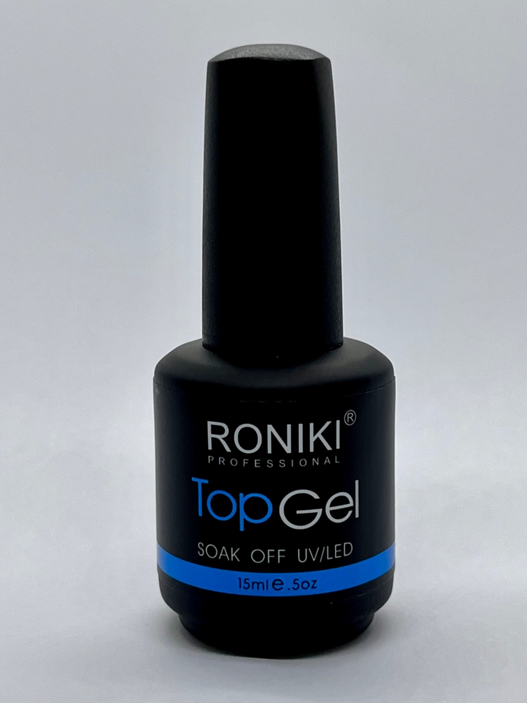 PRODUCTO OUTLET TOP SIN CAPA DE INHIBICION (NO WIPE) MX501 - RONIKI TOP COAT PERMANENTE PROFESIONAL 4