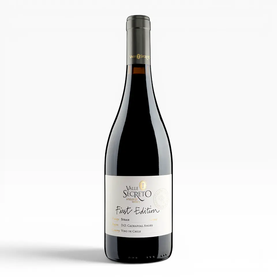 First Edition Syrah – Valle Secreto 1