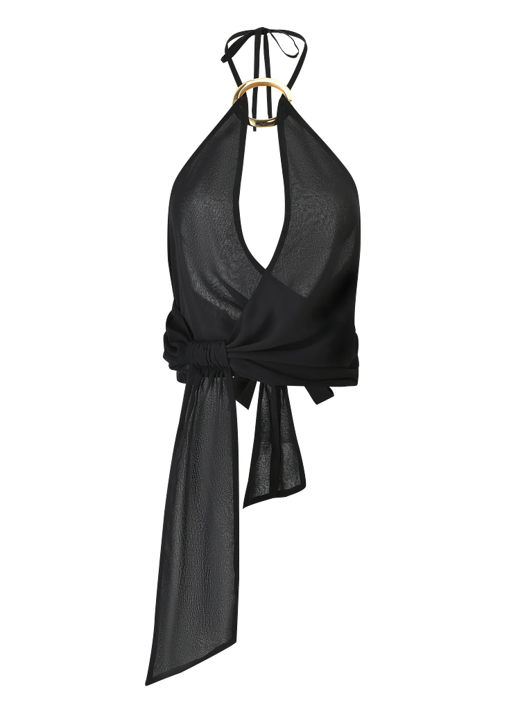 Indigo Top - Black 3