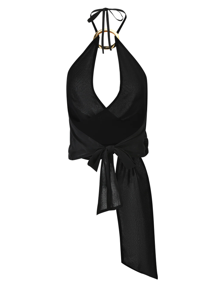 Indigo Top - Black 4