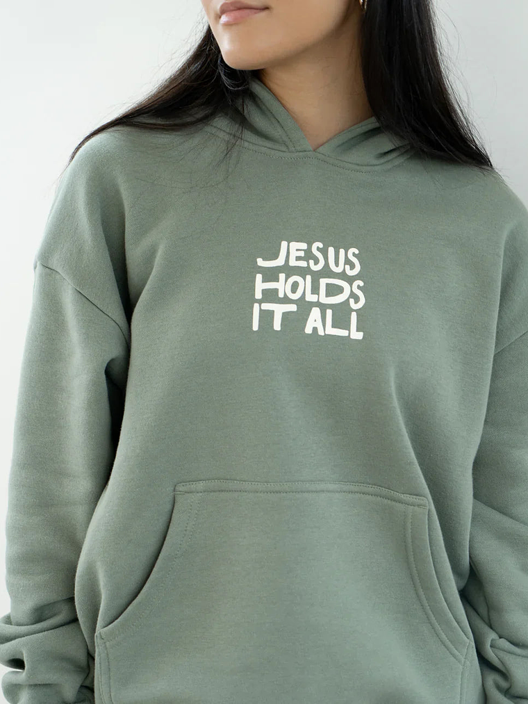 Jesus Holds It All Unisex Hoodie 7