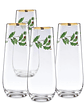 Holiday Stemless 4-Piece Flute Set - thumbnail 3
