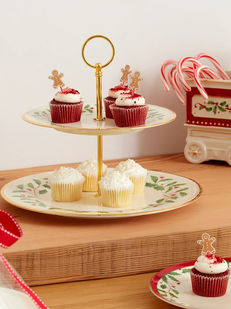 Holiday 2-Tiered Server 3