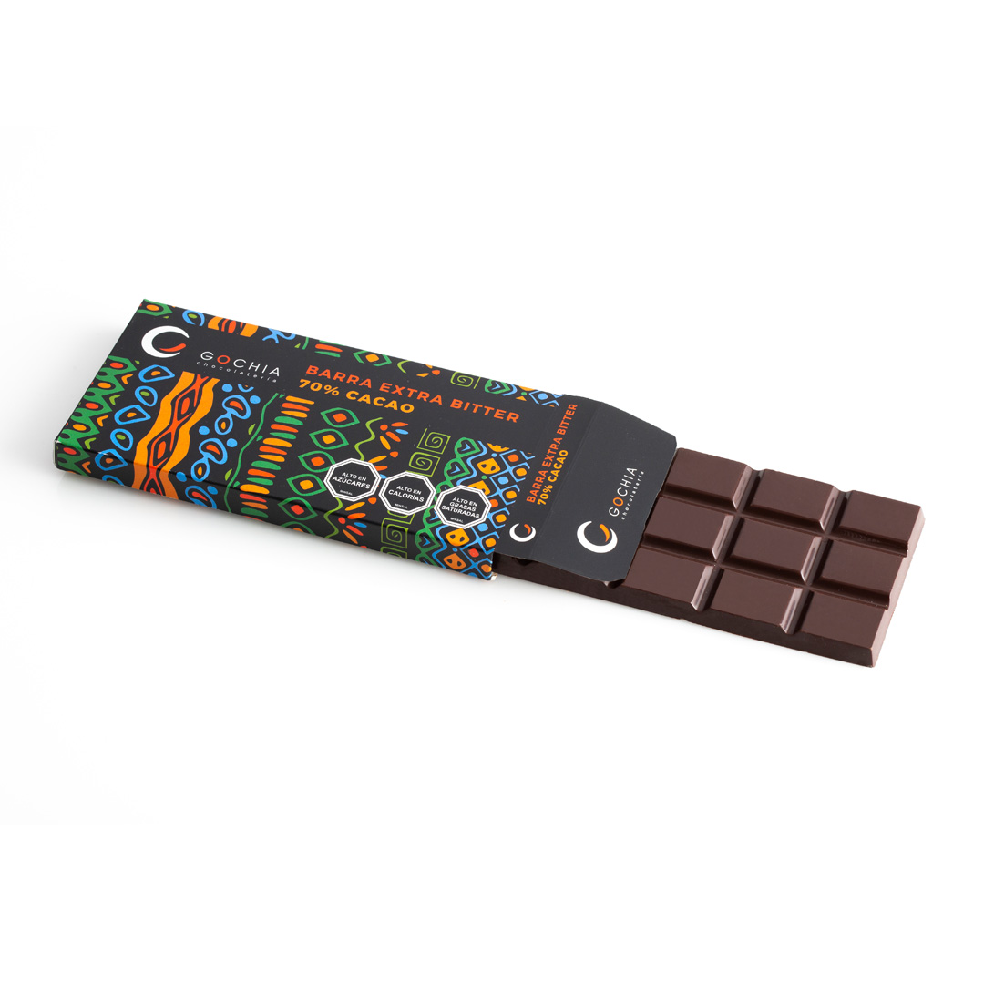Barra Choc Extra Bitter </br>- Barra 48g -