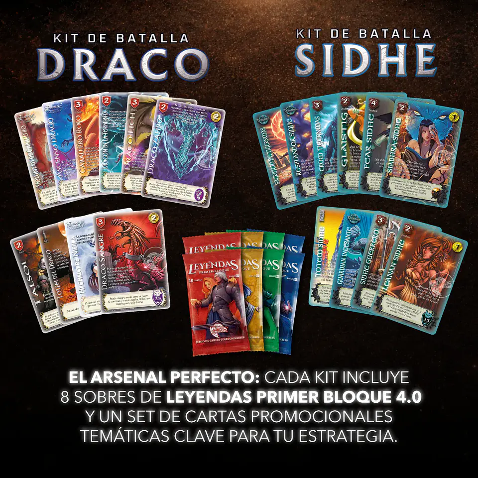 Kit Batalla - Draco - Leyendas Primer Bloque 4.0 3