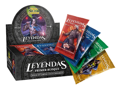 Display Leyendas Primer Bloque 4.0 - Primer Bloque + 1 Buy a Box