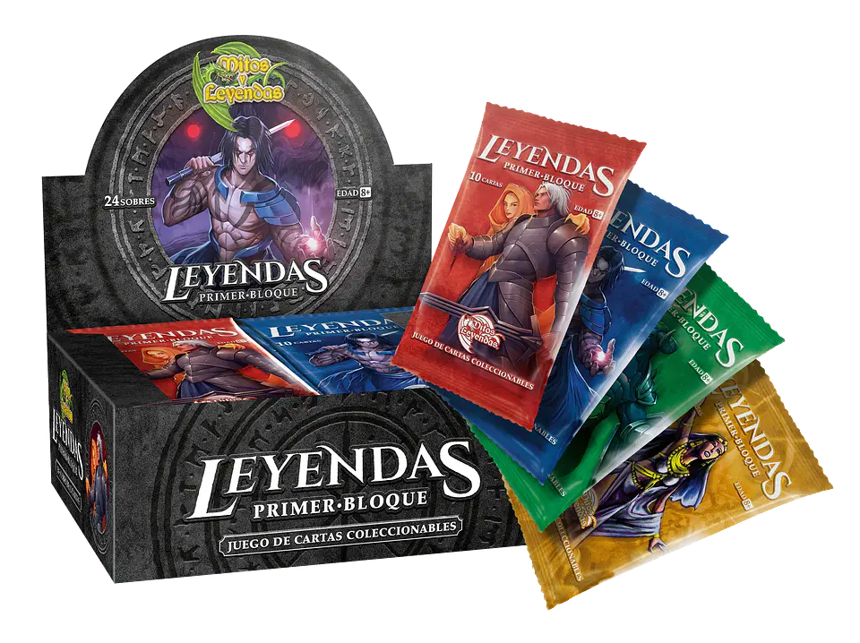 Display Leyendas Primer Bloque 4.0 - Primer Bloque + 1 Buy a Box 1