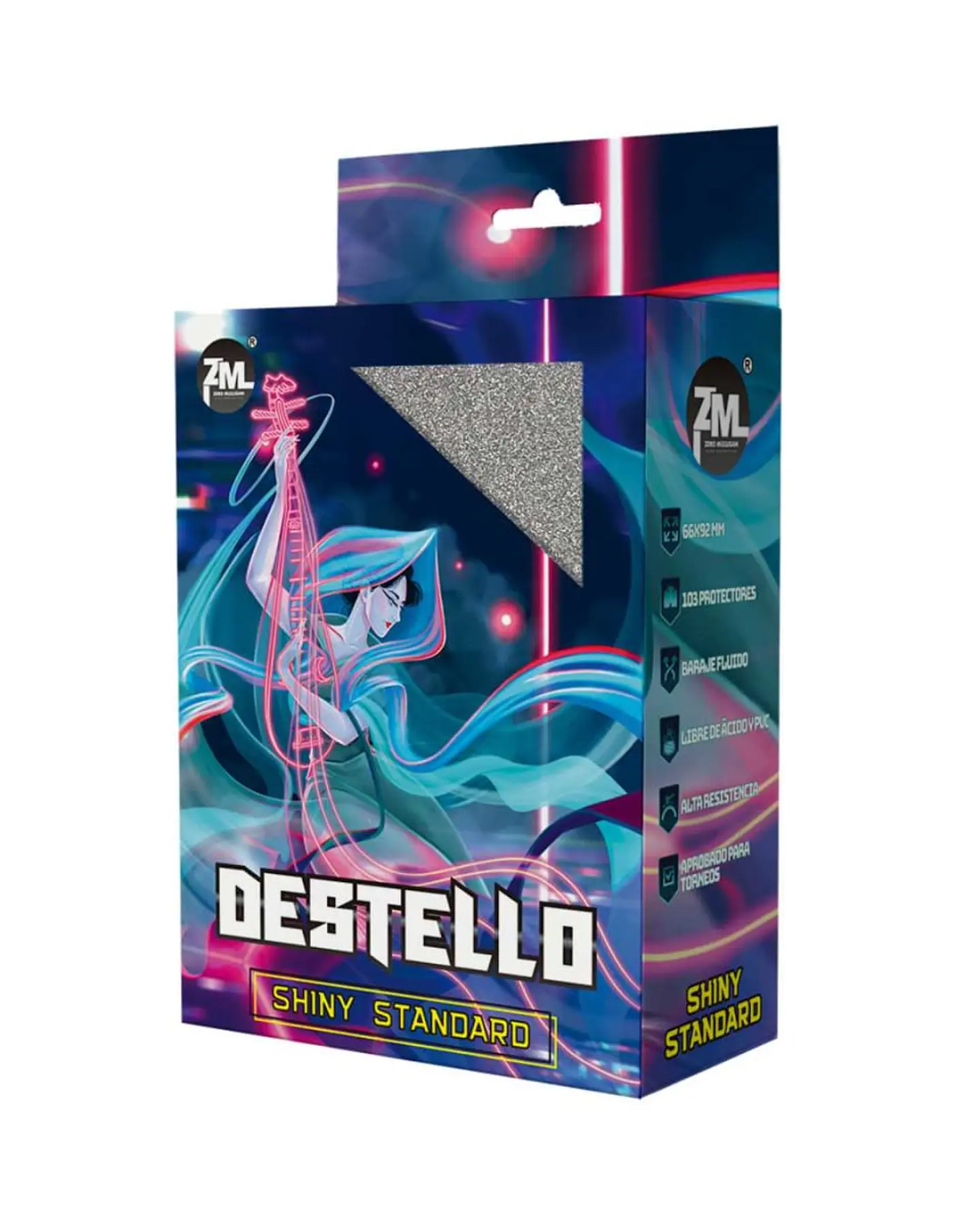 Protectores Shiny Destello Silver Zero Mulligan - Standard 1
