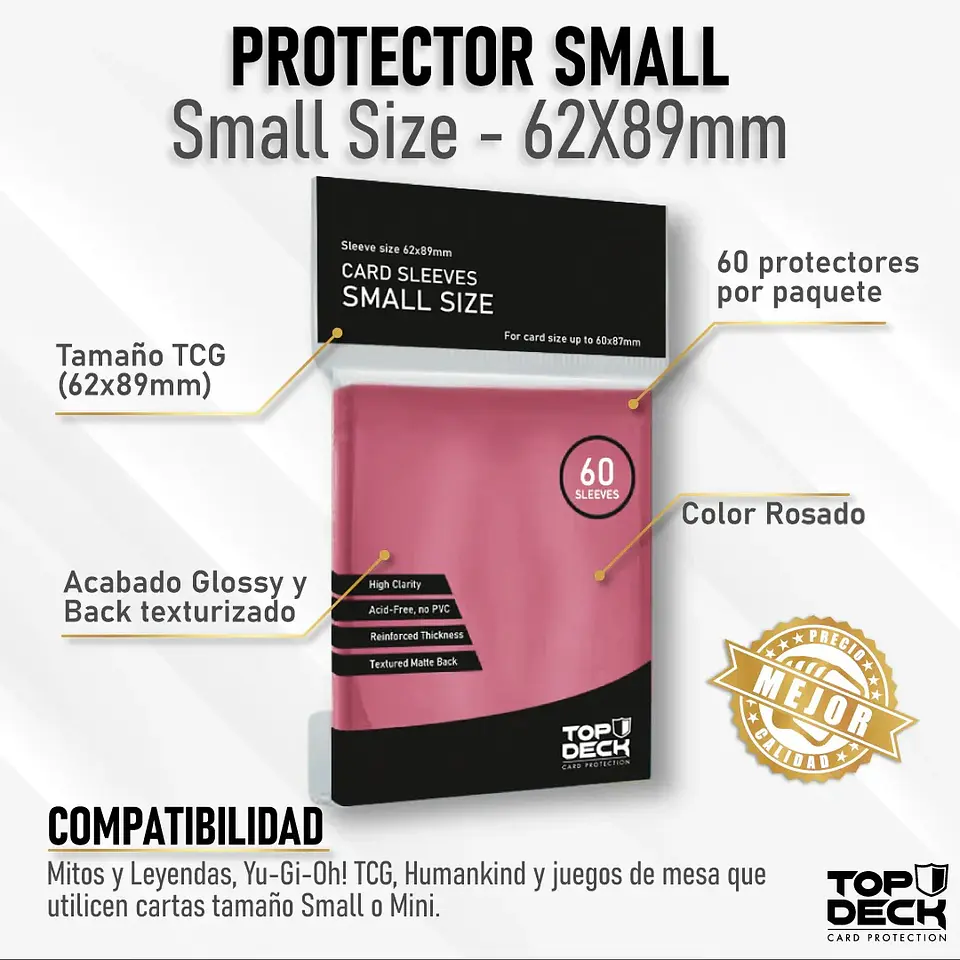 Protectores Esenciales - Top Deck - Small 6