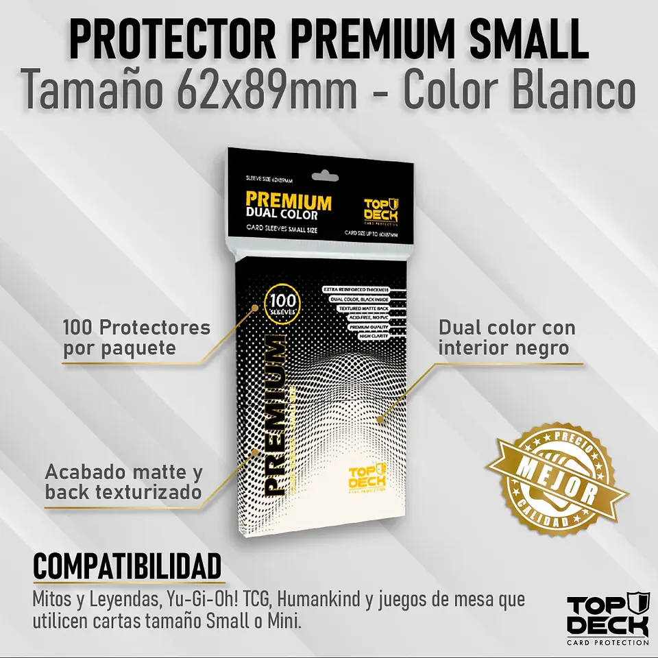 Protectores Premium - Top Deck - Small 2