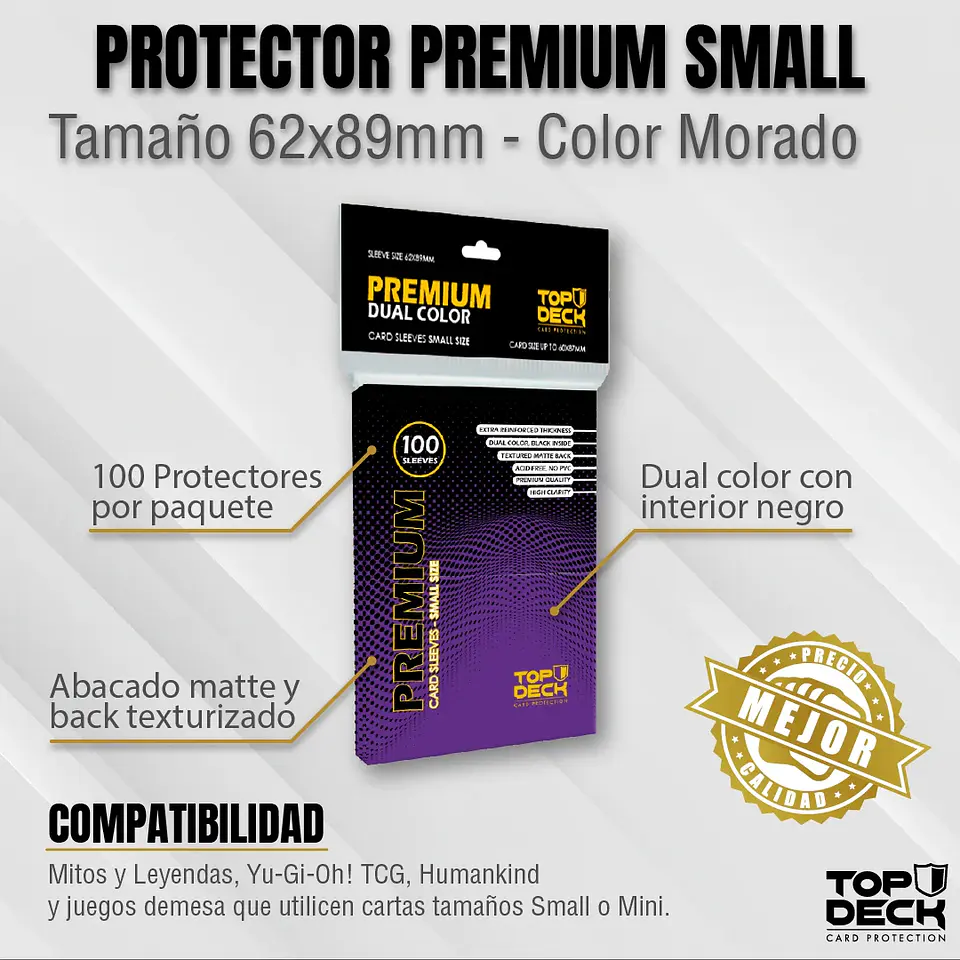 Protectores Premium - Top Deck - Small 3