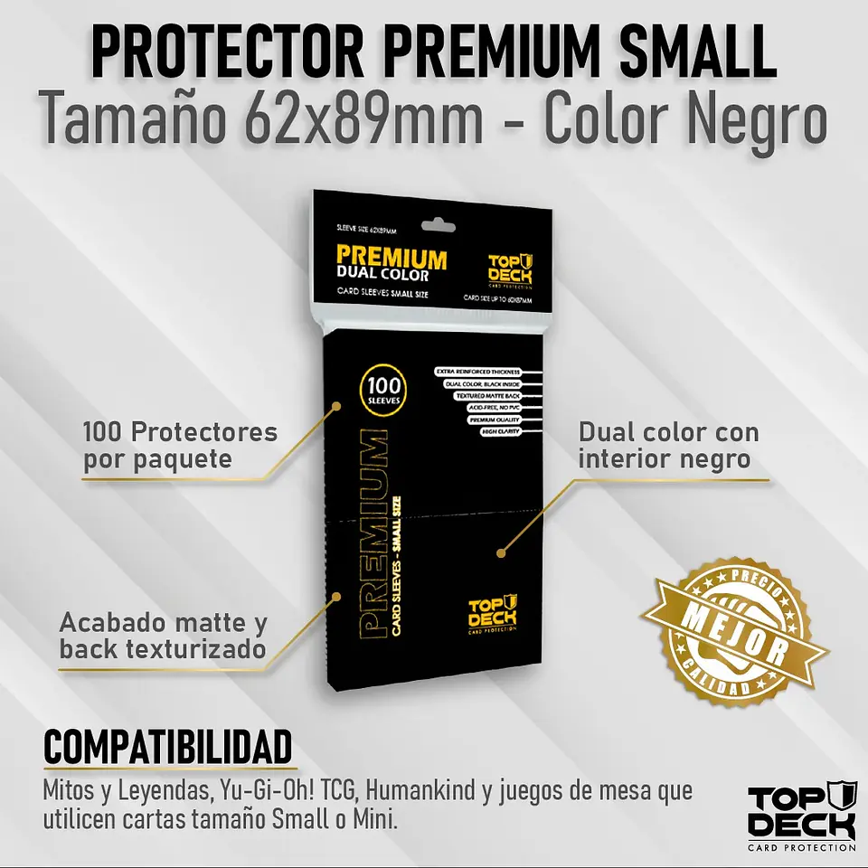 Protectores Premium - Top Deck - Small 4