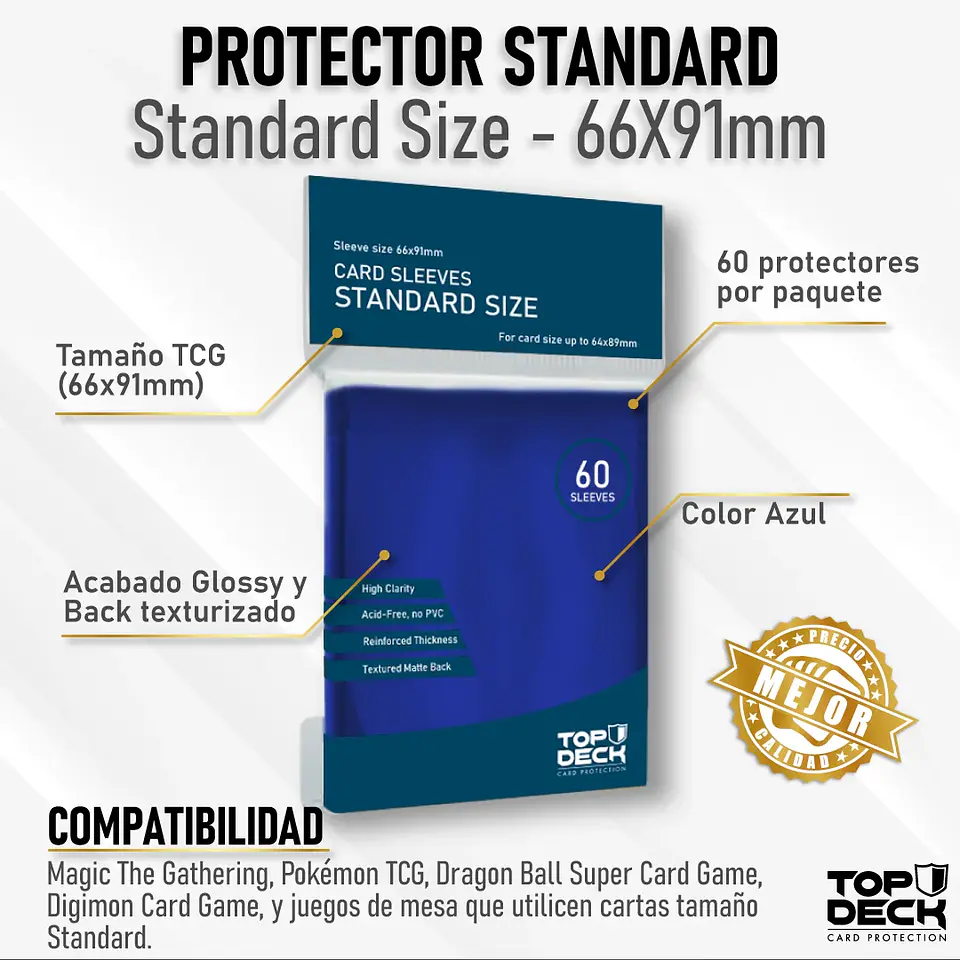 Protectores Esenciales - Top Deck - Standard 1