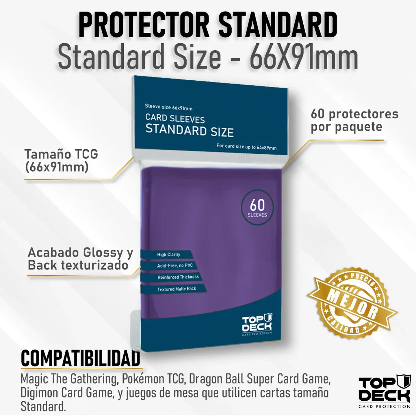 Protectores Esenciales - Top Deck - Standard 3