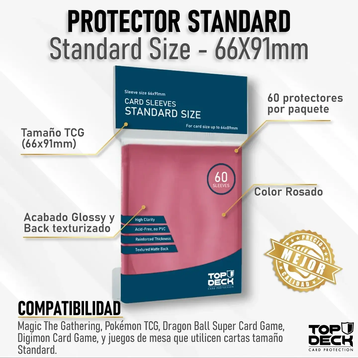 Protectores Esenciales - Top Deck - Standard 6