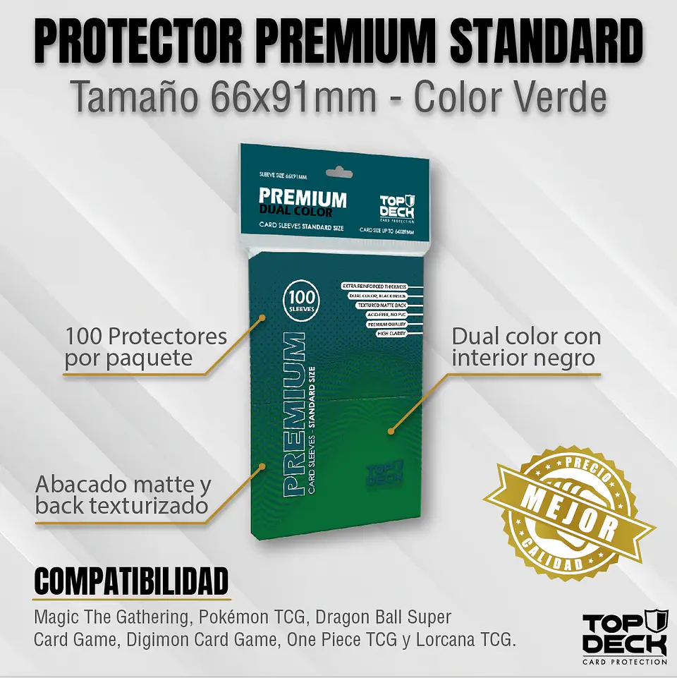 Protectores Premium - Top Deck - Standard 7
