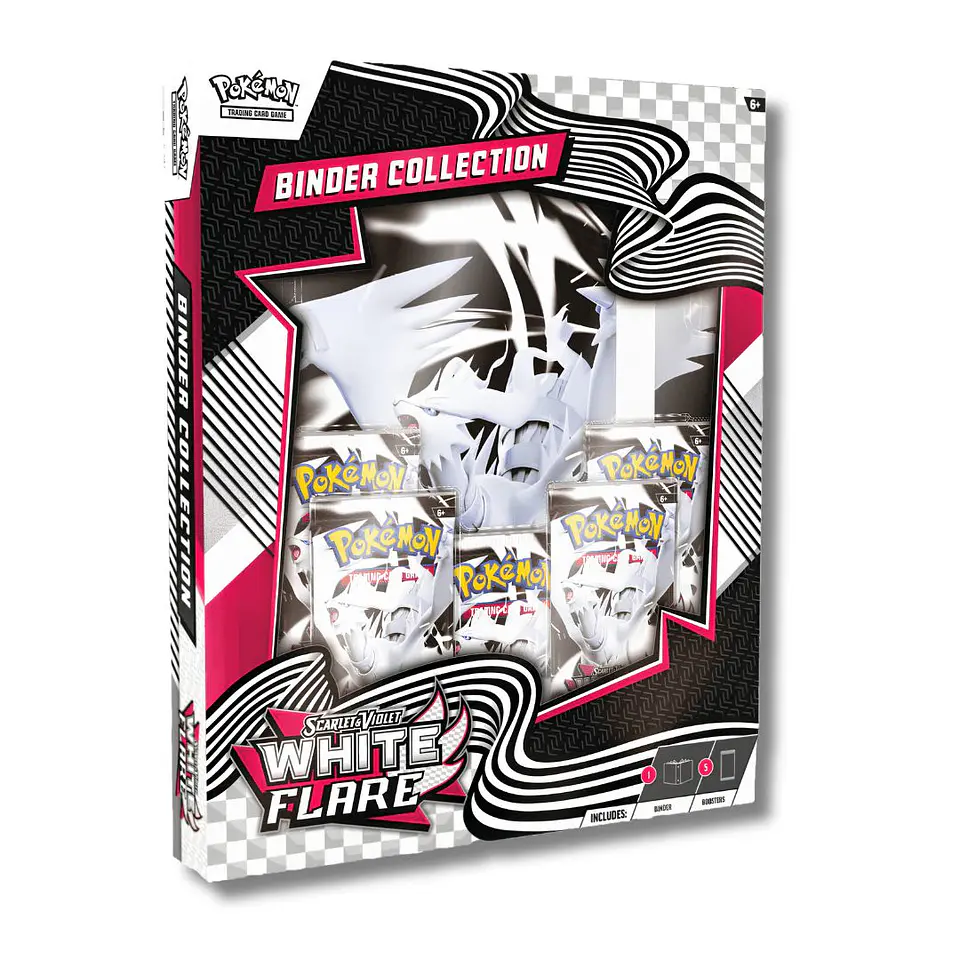 White Flare Binder Collection - ENG 1