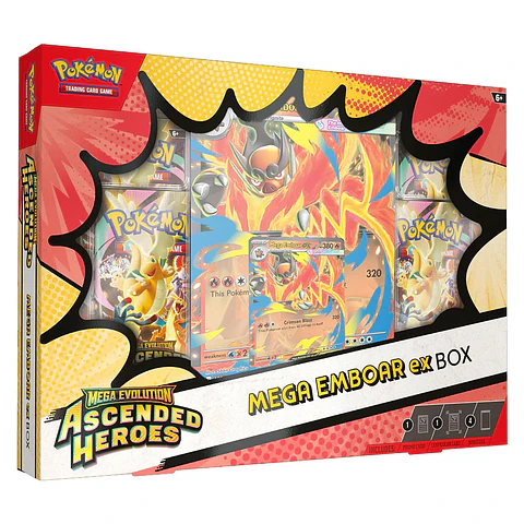 Mega Emboar ex BOX - Ascended Heroes - ENG