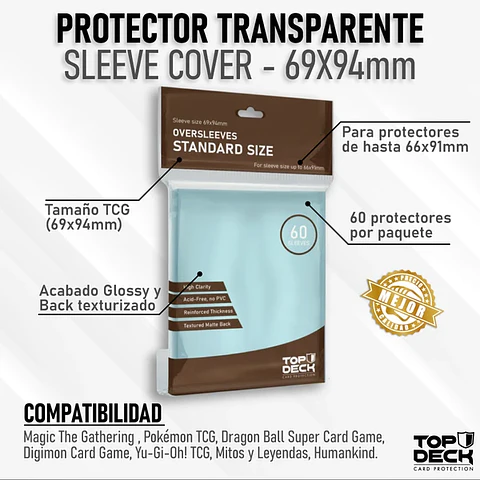 Cubre Protectores -Top Deck - Standard