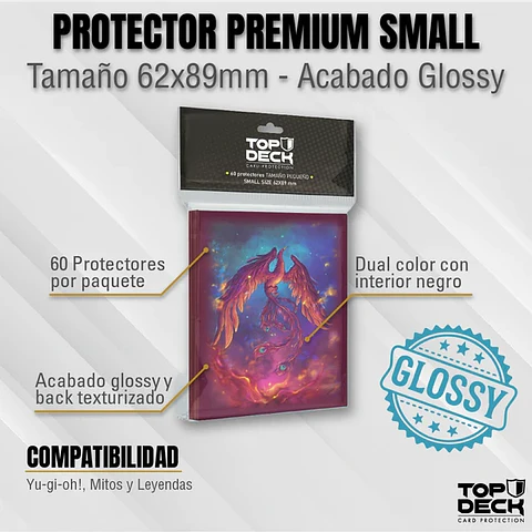 Protectores Top Deck Fénix - Small