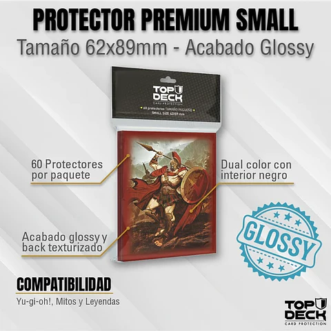 Protectores Top Deck Leónidas - Small