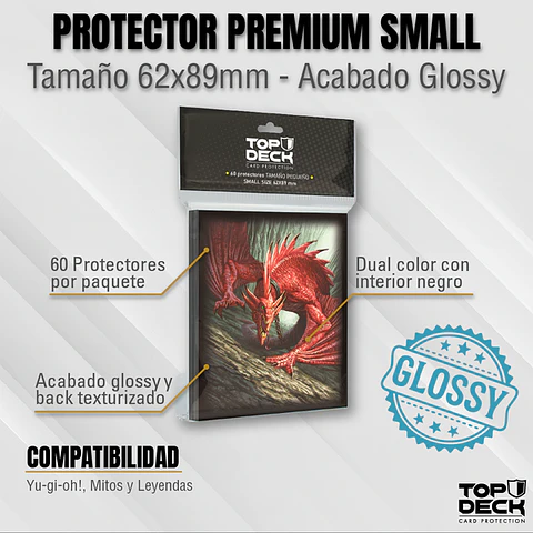 Protectores Top Deck Wyvern de Sangre - Small
