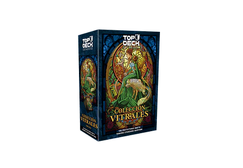 Protectores Top Deck - Vitrales: Druida - Standard