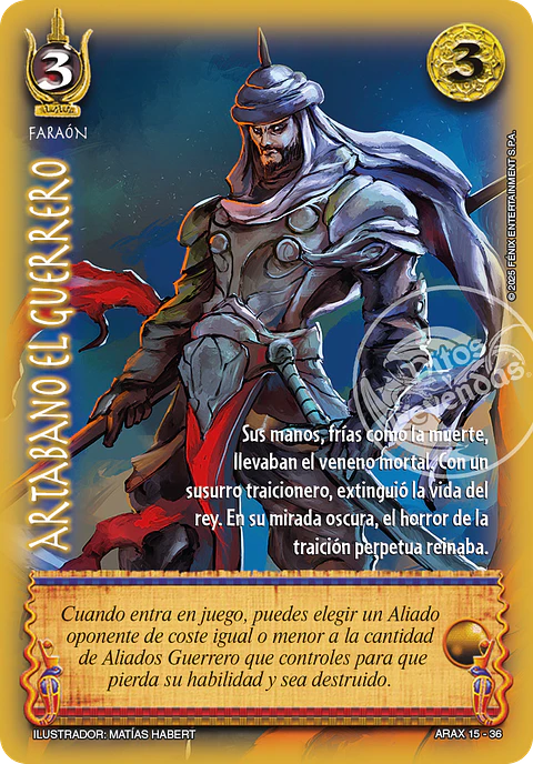 Artabano el Guerrero (ARAX 15-36)