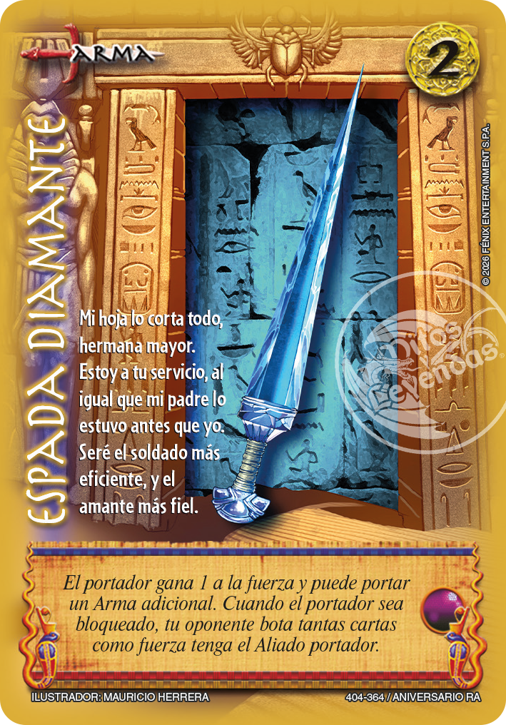 Espada Diamante (Aniversario de Ra) 1