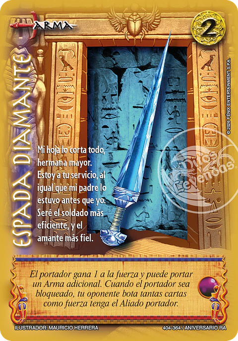 Espada Diamante (Aniversario de Ra)