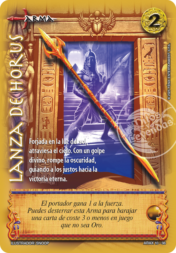 Lanza de Horus (ARAX 10-36) 1