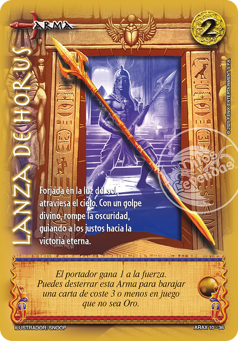 Lanza de Horus (ARAX 10-36)