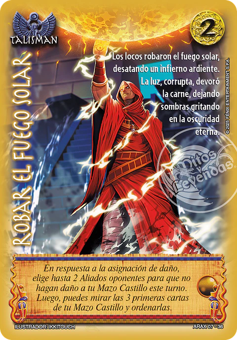 Robar el Fuego Solar (ARAX 07-36)