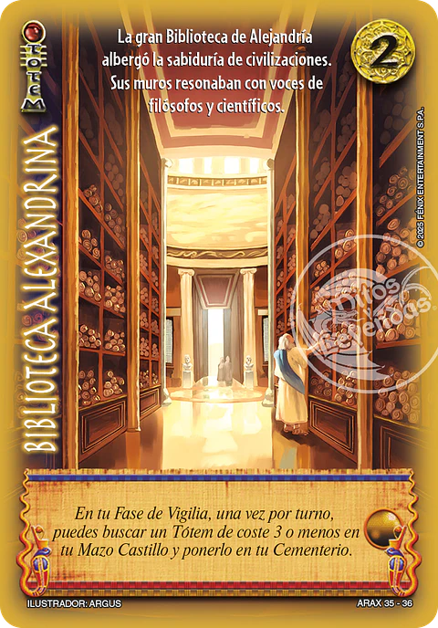 Biblioteca Alexandrina (ARAX 35-36)
