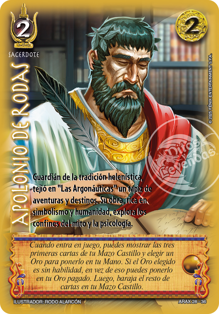 Apolonio de Rodas (ARAX 28-36) 1