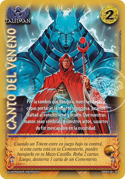 Canto del Veneno (ARAX 32 -36)