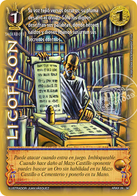 Licofron (ARAX 29-36)