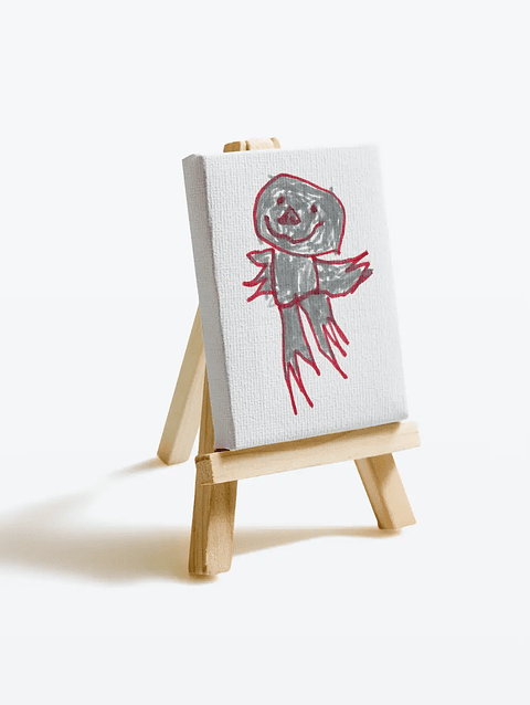 Impresión en lienzo de demostración